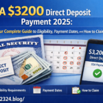 ssa $3200 direct deposit payment 2025