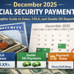 december 2025 social security payments