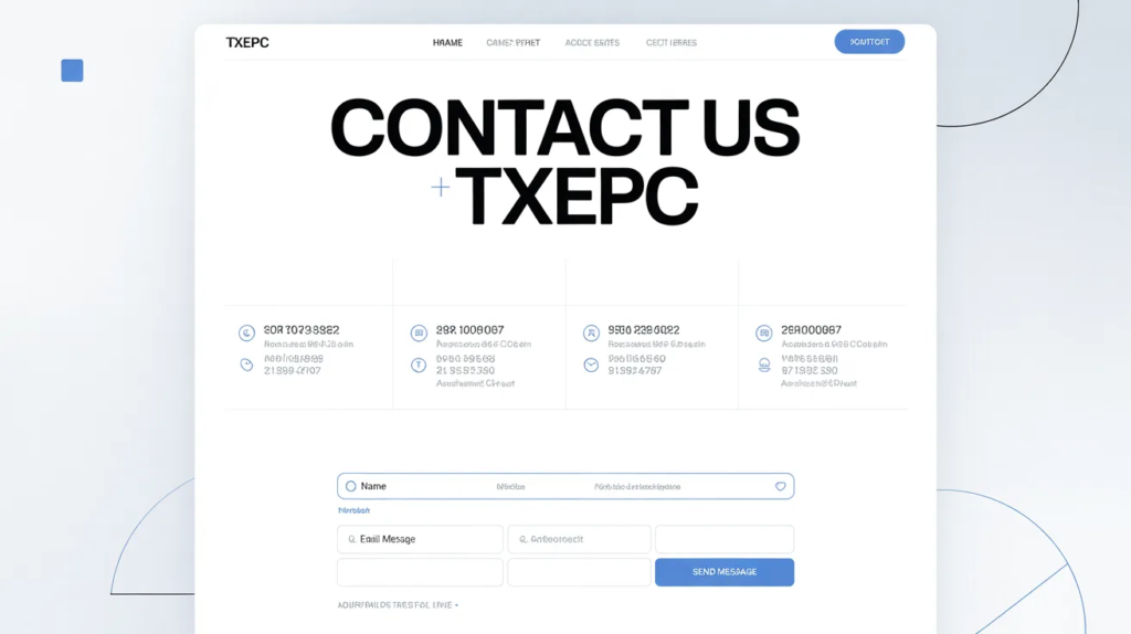 contact us txepc​