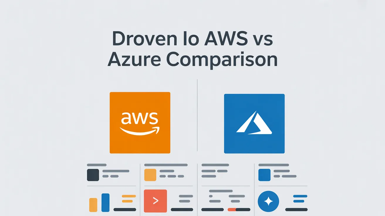 Droven io aws vs azure comparison