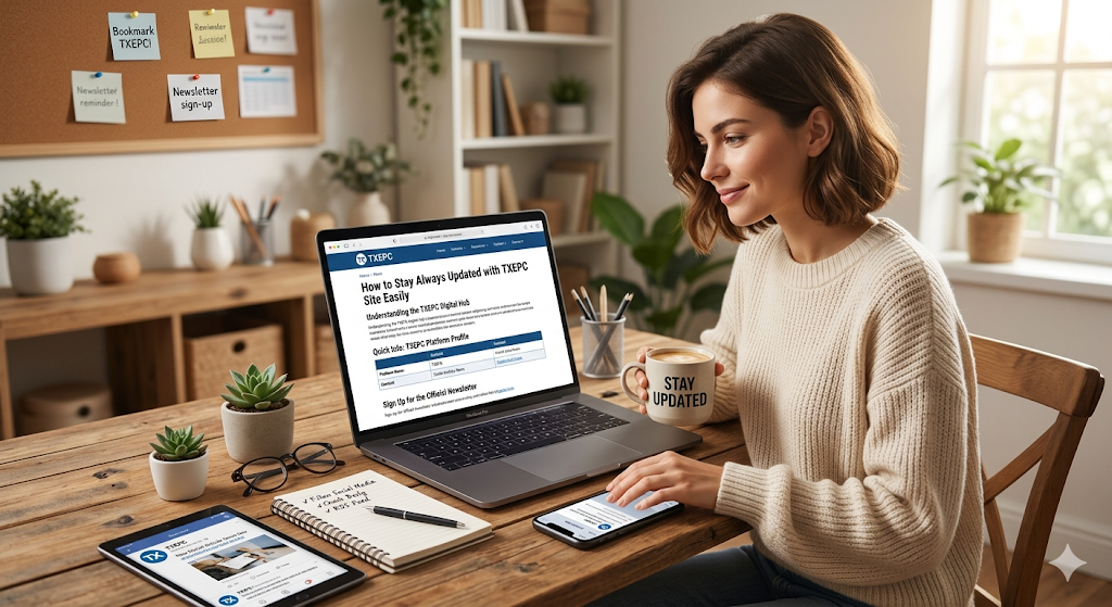 How to Stay Always Updated with TXEPC Site